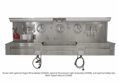 Autopsy Sink - Wall Mount, Center Approach - CC100