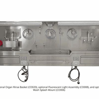Autopsy Sink - Wall Mount, Center Approach - CC100