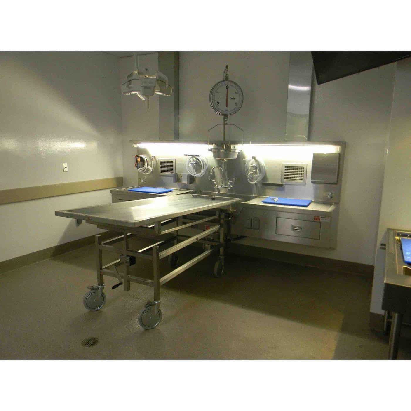 Wall Mount Autopsy Station, Center Sink - (1036-10) - Image 3