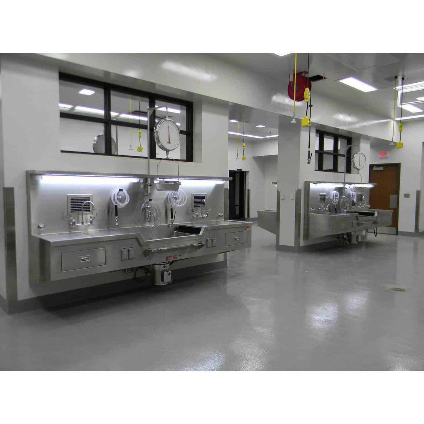 Wall Mount Autopsy Station, Center Sink - (1036-10) - Image 4