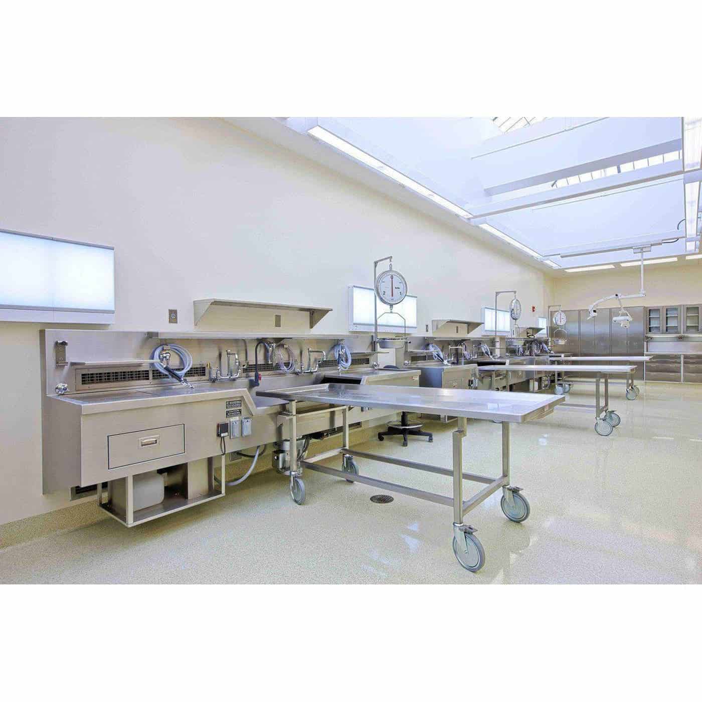 Wall Mount Autopsy Station, Center Sink - (1036-10) - Image 2