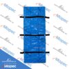 Salam Adult Body Bag, 94" x 36", HDPE Tarp, Envelope Zipper, 6 Handles, Blue, Case of 15 - Image 3