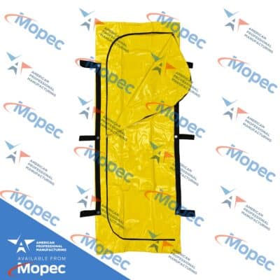 mopec apm BE801E-Y front open body bag