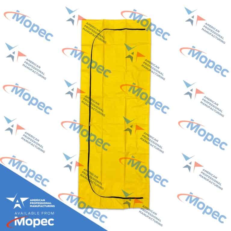 mopec apm BE802E-Y closed front body bags