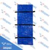 APM Adult Body Bag, 94 X 36, 10 Mil CF Polyethylene, Center Zipper, Blue, Optional Handles - Image 2