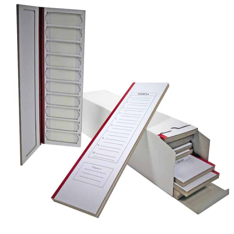 thumbnail image 2 of Uxcell 10-Pack Plastic Microscope Slide Holder Boxes – Each Holds 5 Slides, Rectangle Storage Case 2 of 4