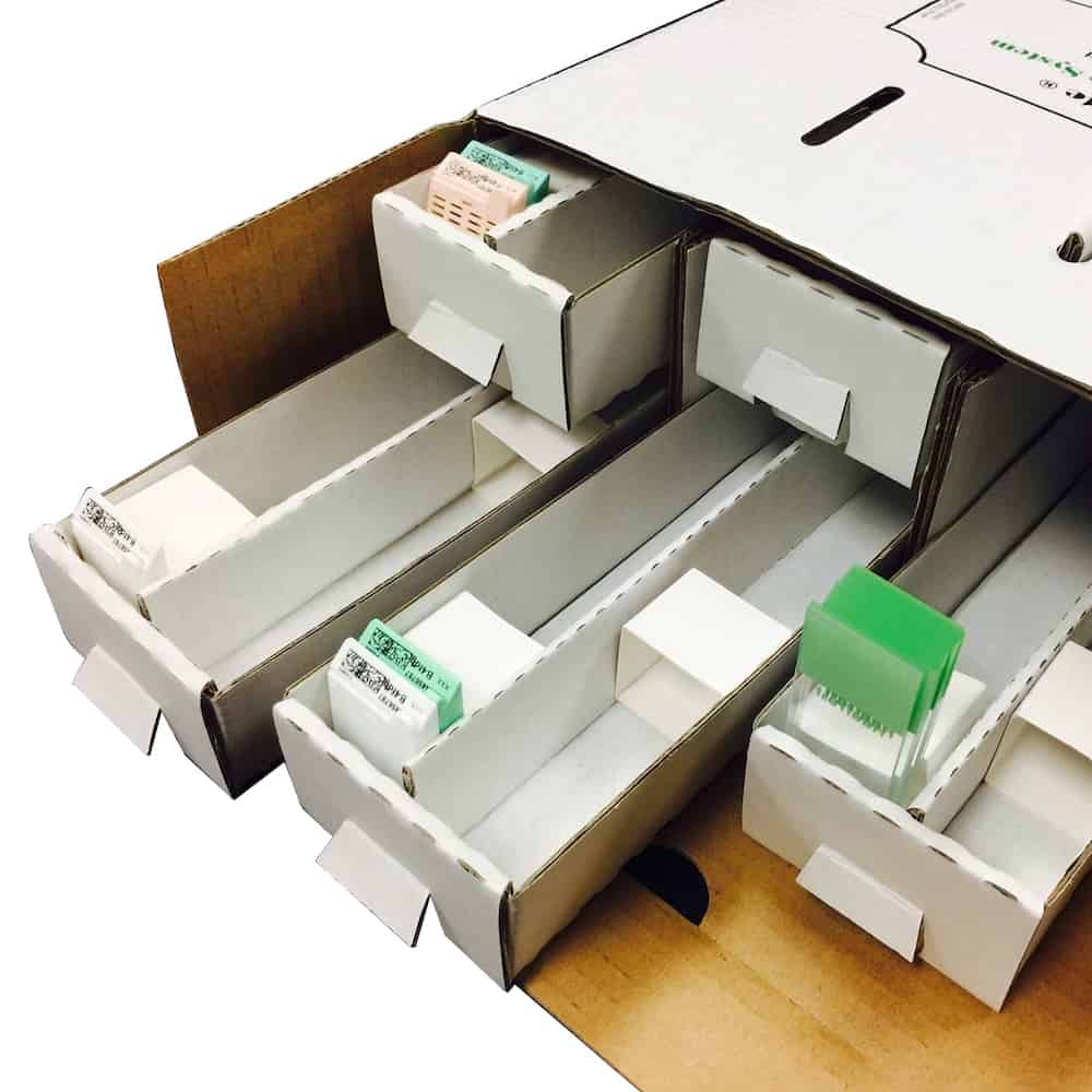 Cassette Block and Microscope Slide Storage System, 10/Package Mopec