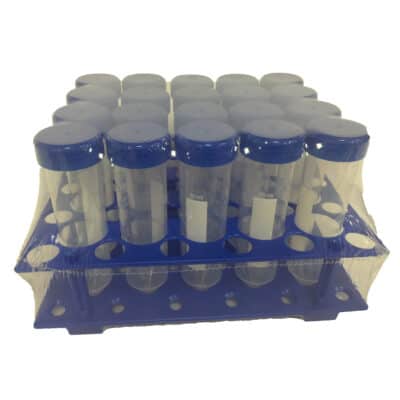 SP245 50ml centrifuge tubes on rack