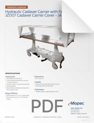 JA614 Spec Sheet