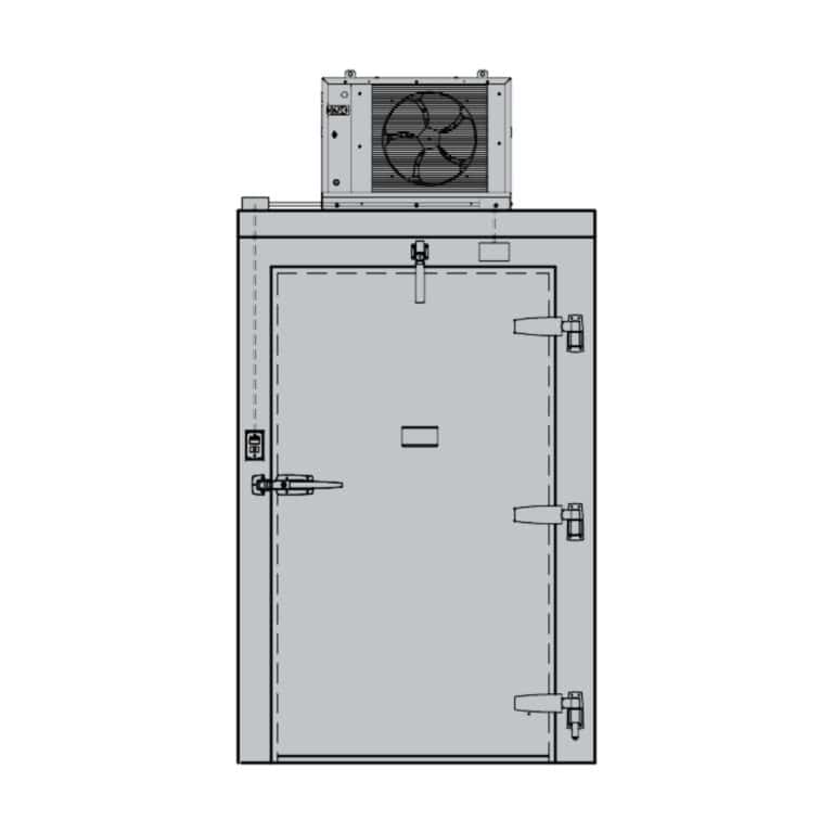 Mopec Morgue Bariatric Storage, 1-Body Capacity