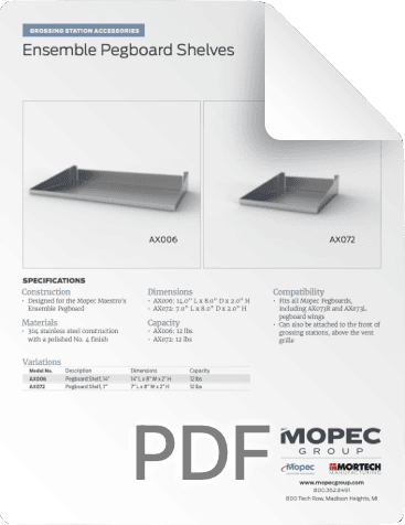 AX006 and AX072 Spec Sheet