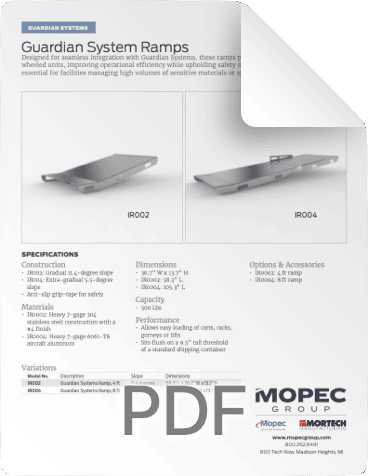 IR Ramps Spec Sheet