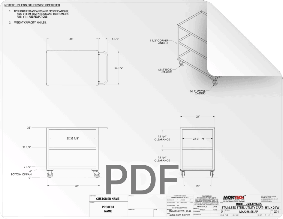 MXA236-S5 Drawing