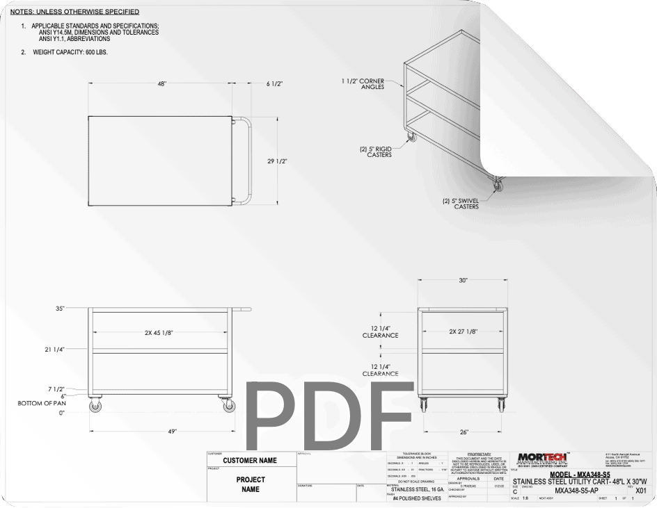 MXA348-S5 Drawing