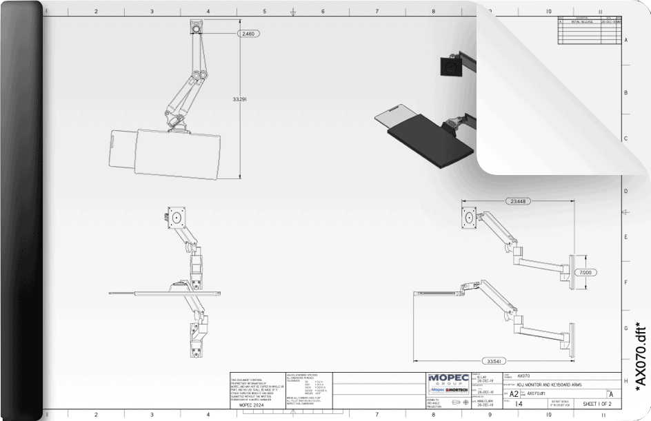 AX070 Drawing