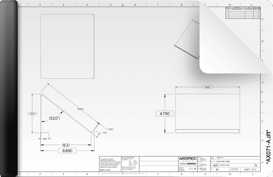 AX071 Drawing