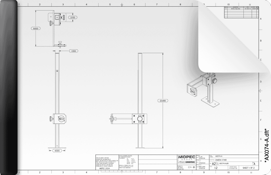 AX074 Drawing