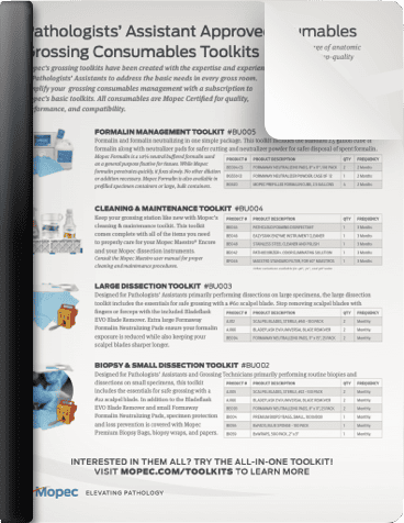 Consumable Toolkits Brochure