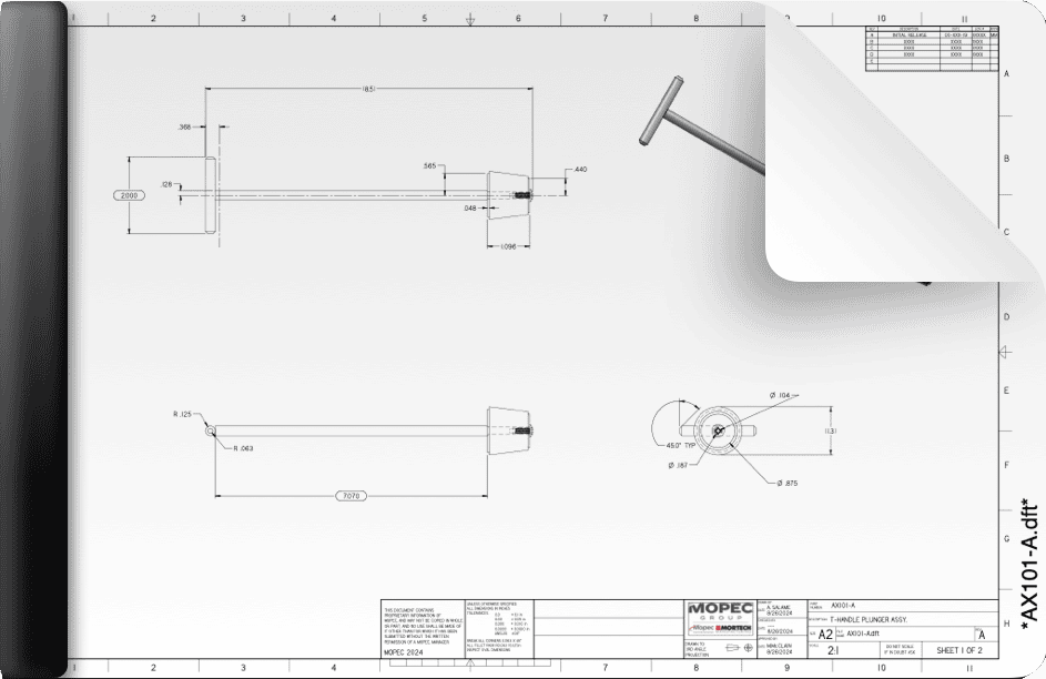AX101 Drawing