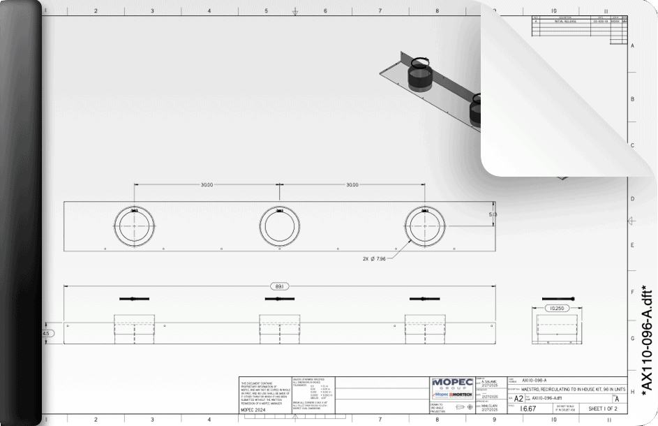 AX110-096 Drawing