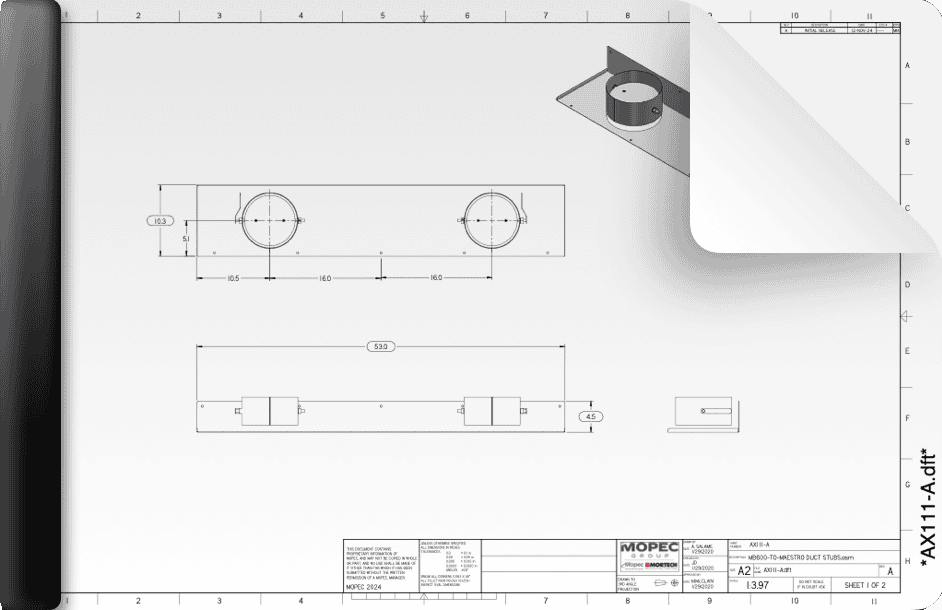 AX111-060 Drawing
