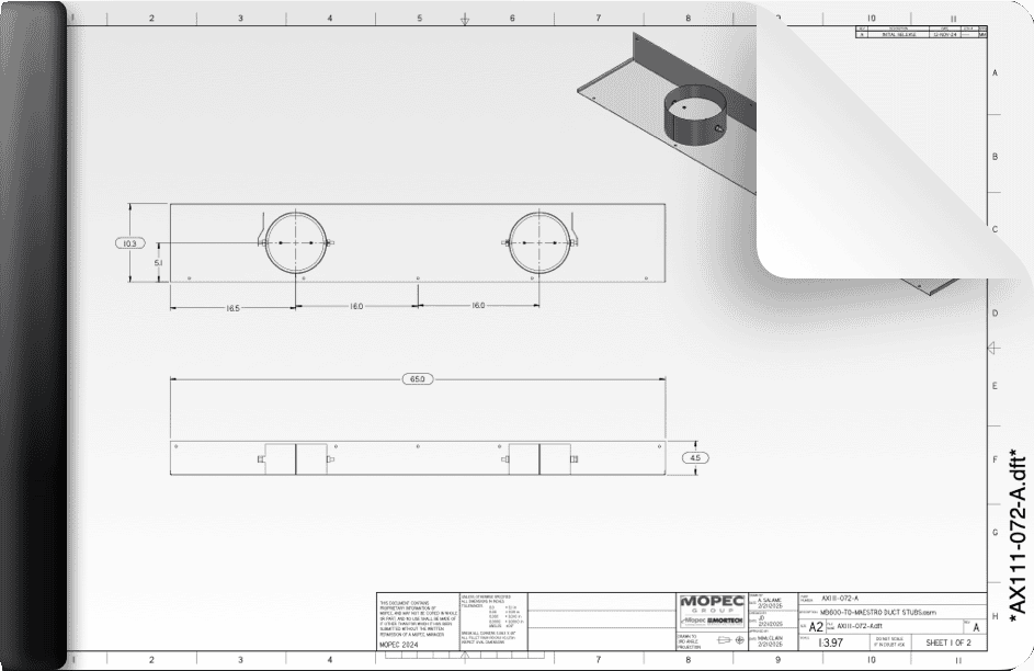 AX111-072 Drawing