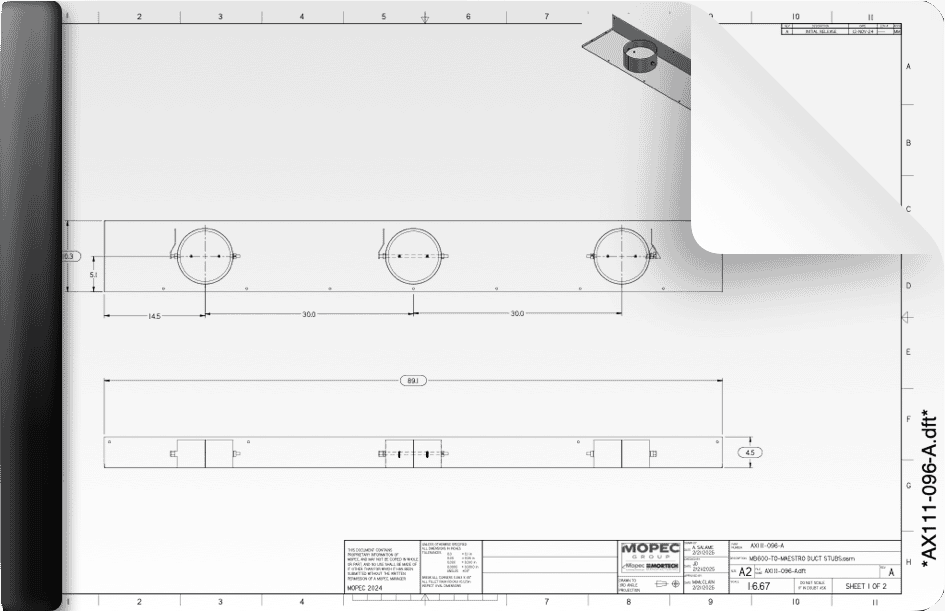 AX111-096 Drawing