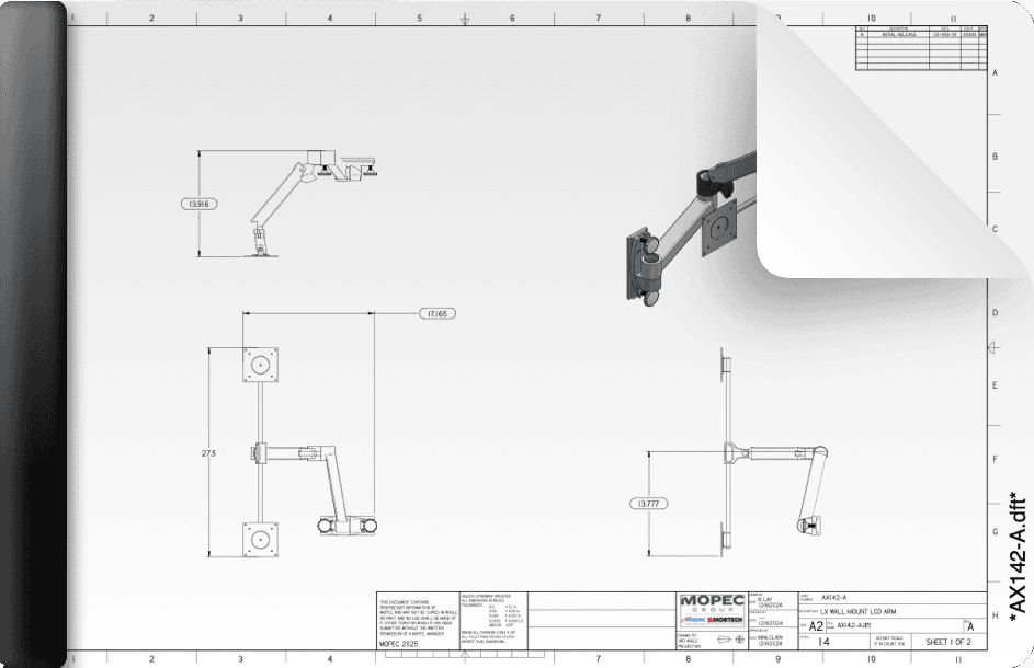 AX142 Drawing