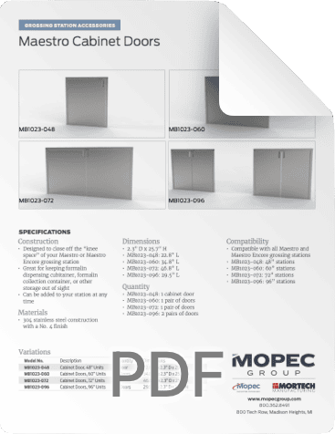 MB1023 Spec Sheet