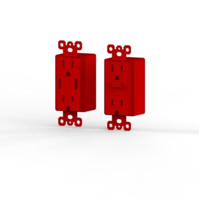 Maestro Red GFCI and USB Outlets - MB1031