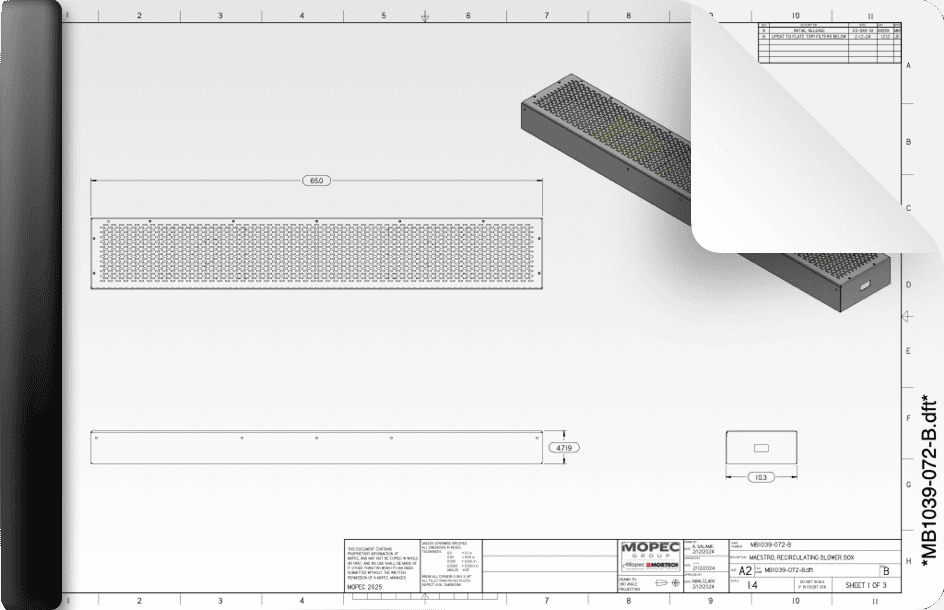 MB1039-072 Drawing