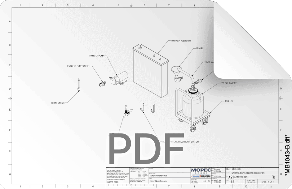 MB1043 Drawing