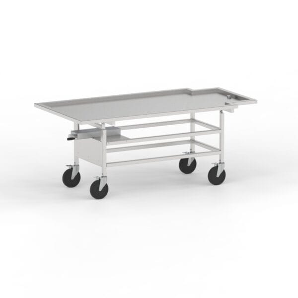 Bariatric Carrier Chassis with Single or Double-Sided Hydraulic Crank (600009-HC1 & 600009-HC2)