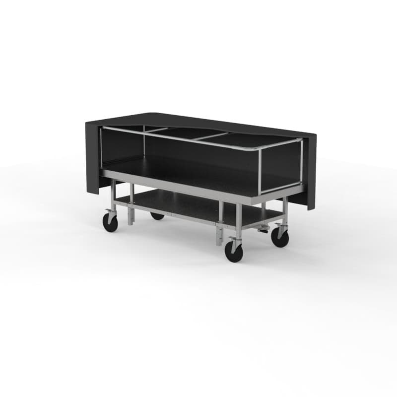 Bariatric Covered Cadaver Carrier - 600039-1K