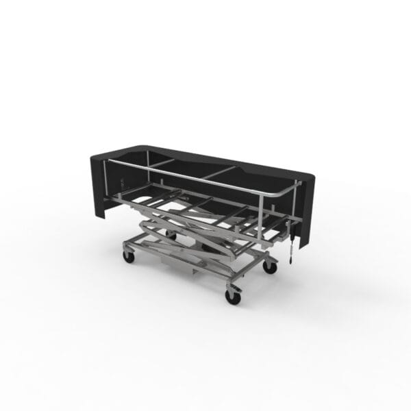 Covered Cadaver Scissor Lift Carrier - (600040-DS Series)