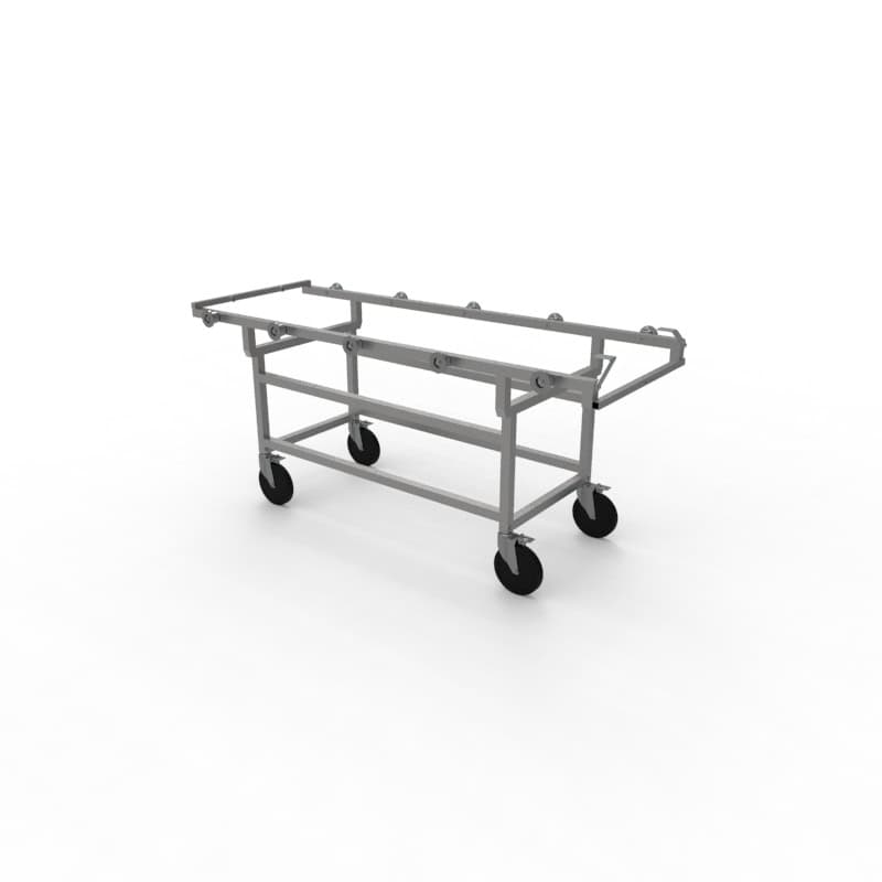 31” Autopsy Cart, Chassis Only - DE031