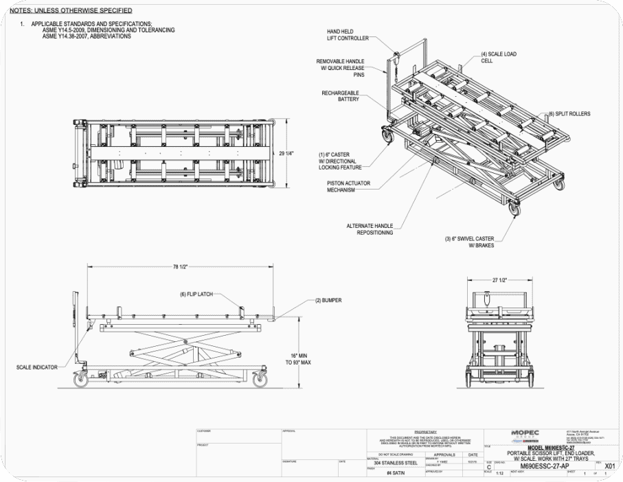 M690ESSC-27 Drawing
