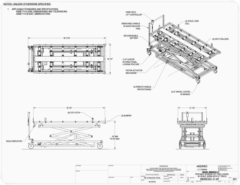 M690ESSC-31 Drawing