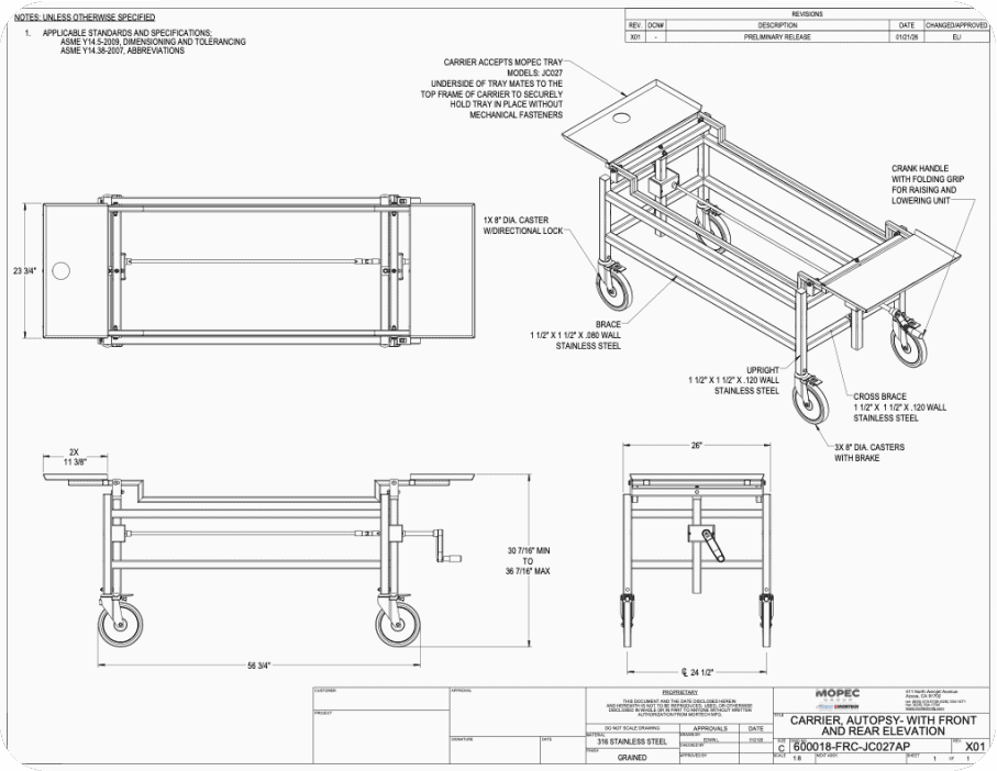 600018-FRC-JC027 Drawing