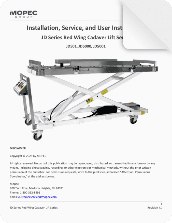 Red Wing Lift Manual