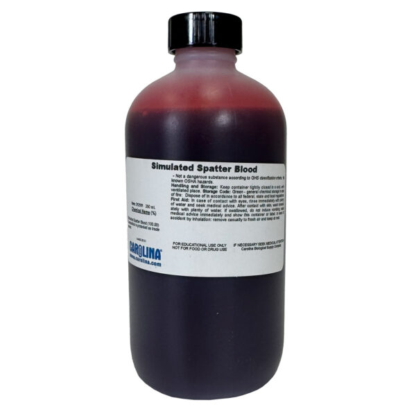 Simulated Spatter Blood