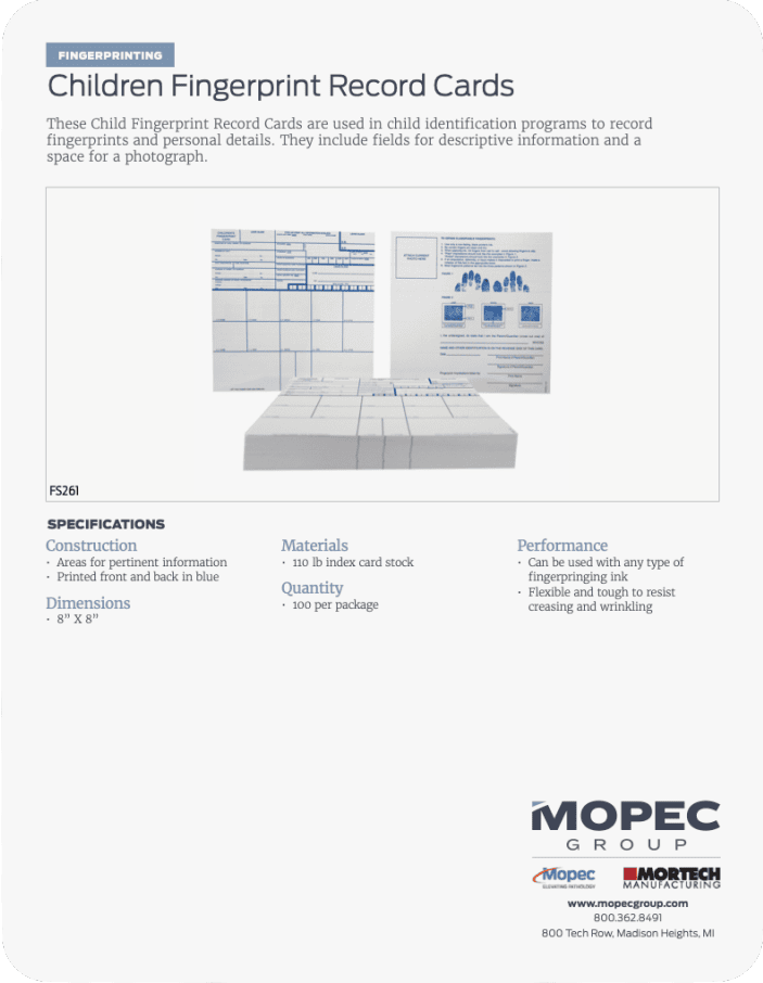 Spec Sheet