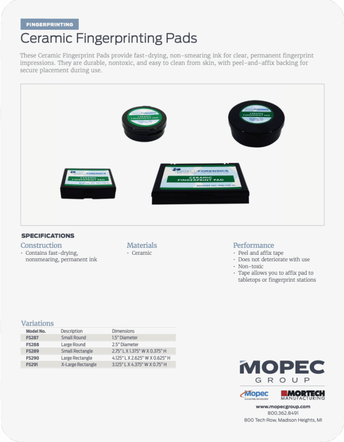 Spec Sheet