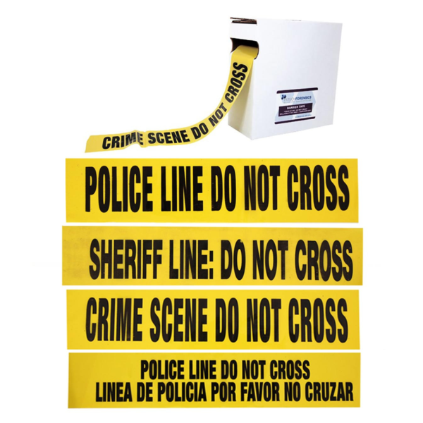 Barrier Tape With Dispenser Box