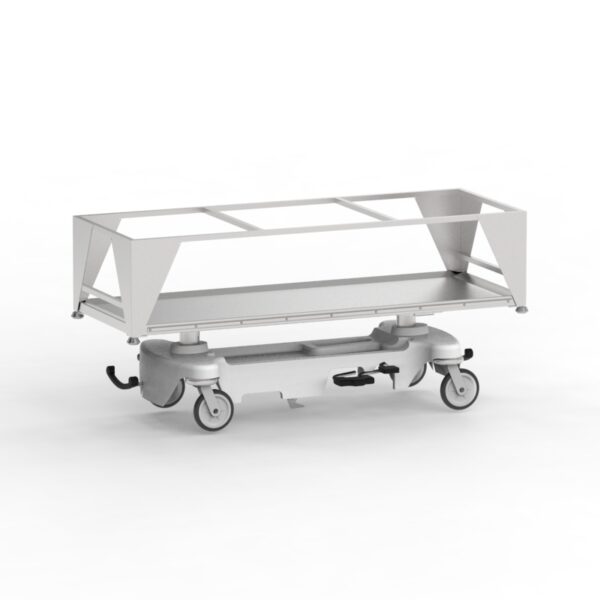 Hydraulic Covered Cadaver Carrier with Cover - JA600 & JA614