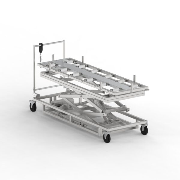 Scissor Lift, End and Side-Loading with Scale (M690ESSC Series)