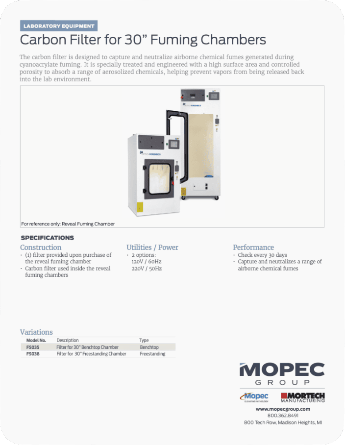 Spec Sheet