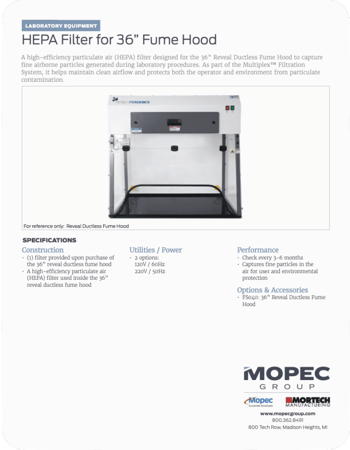 Spec Sheet