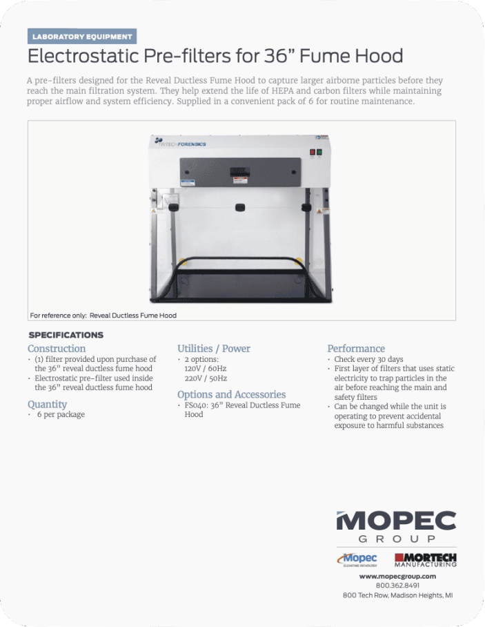 Spec Sheet