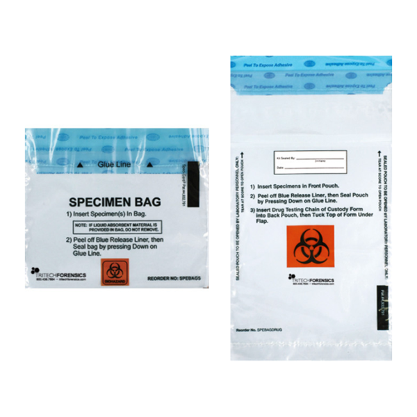 Double-Pouch Specimen Bag